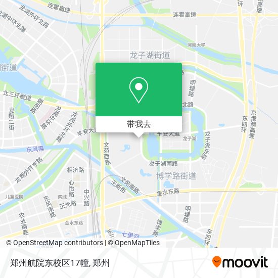 郑州航院东校区17幢地图