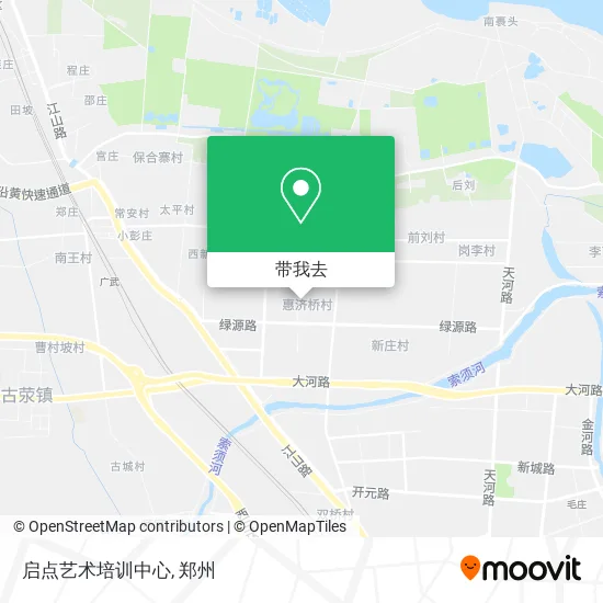 启点艺术培训中心地图