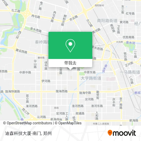 迪森科技大厦-南门地图