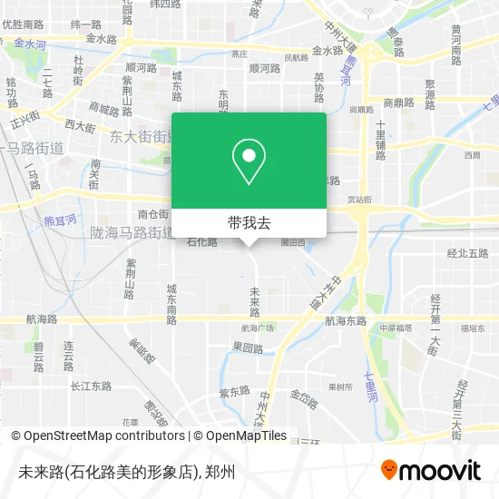 未来路(石化路美的形象店)地图