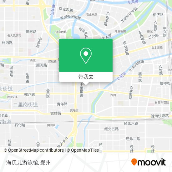 海贝儿游泳馆地图
