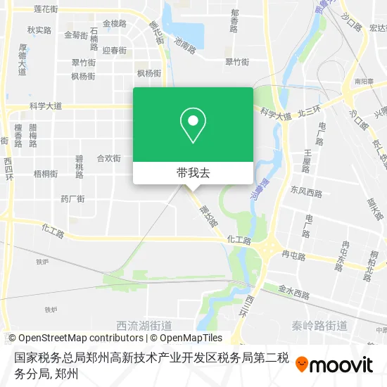 国家税务总局郑州高新技术产业开发区税务局第二税务分局地图