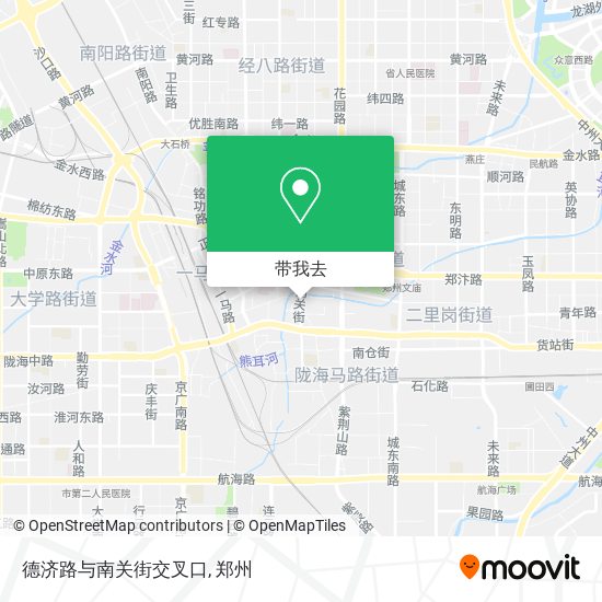 德济路与南关街交叉口地图