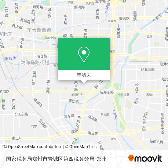 国家税务局郑州市管城区第四税务分局地图