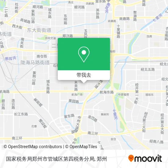 国家税务局郑州市管城区第四税务分局地图