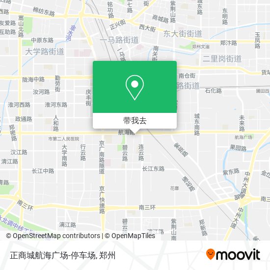 正商城航海广场-停车场地图