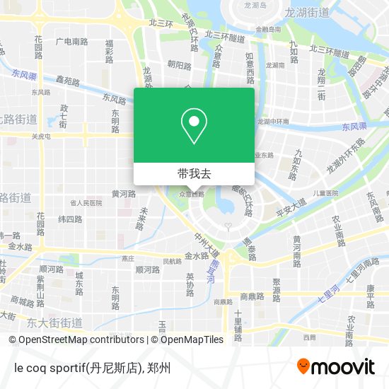 le coq sportif(丹尼斯店)地图