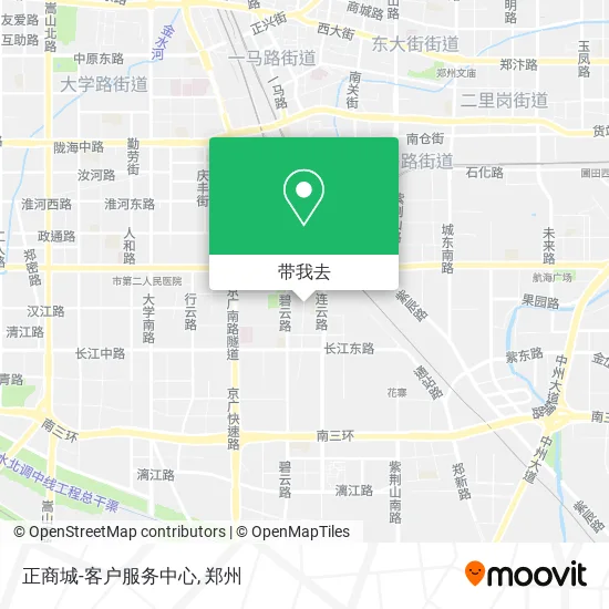 正商城-客户服务中心地图