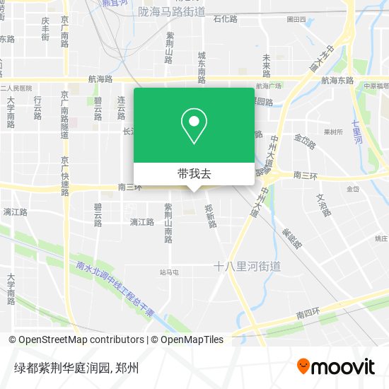绿都紫荆华庭润园地图