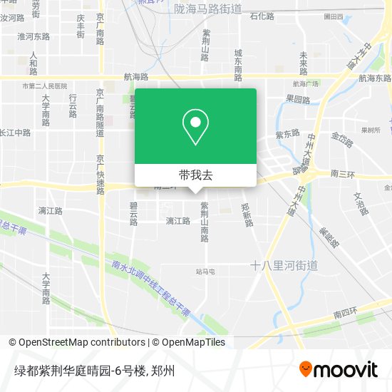 绿都紫荆华庭晴园-6号楼地图