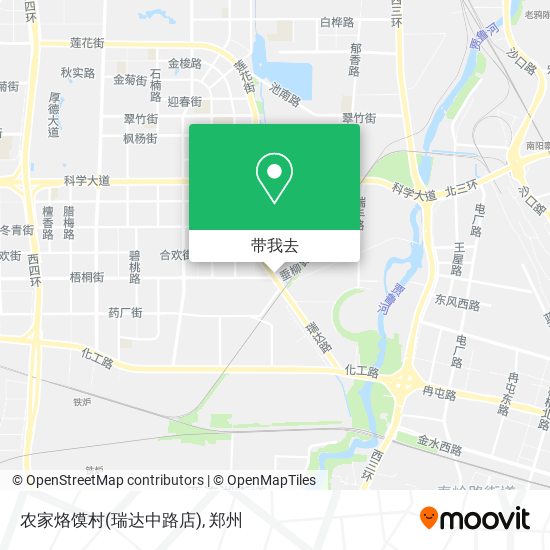 农家烙馍村(瑞达中路店)地图