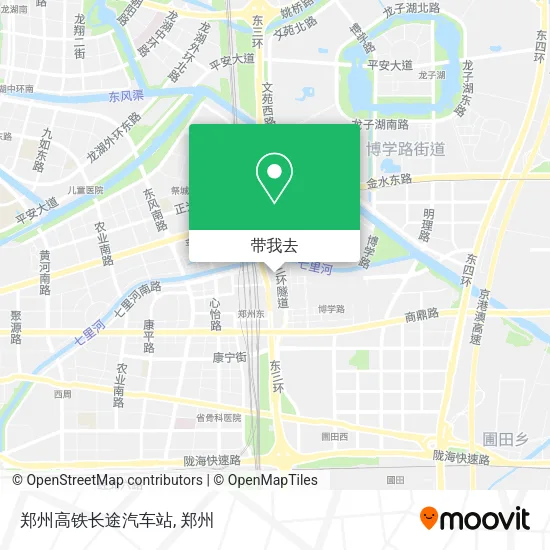 郑州高铁长途汽车站地图