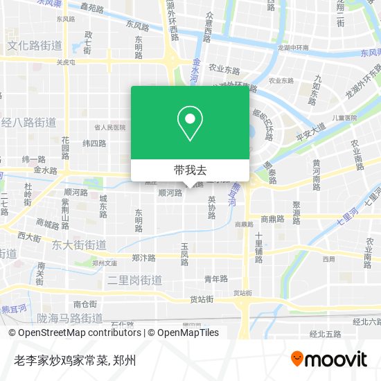 老李家炒鸡家常菜地图