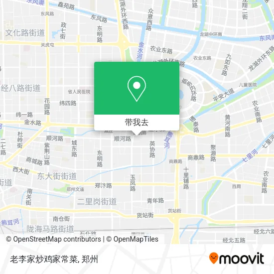 老李家炒鸡家常菜地图