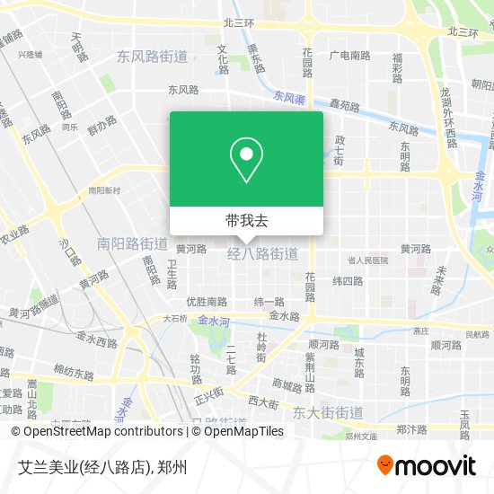 艾兰美业(经八路店)地图