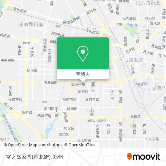 富之岛家具(淮北街)地图