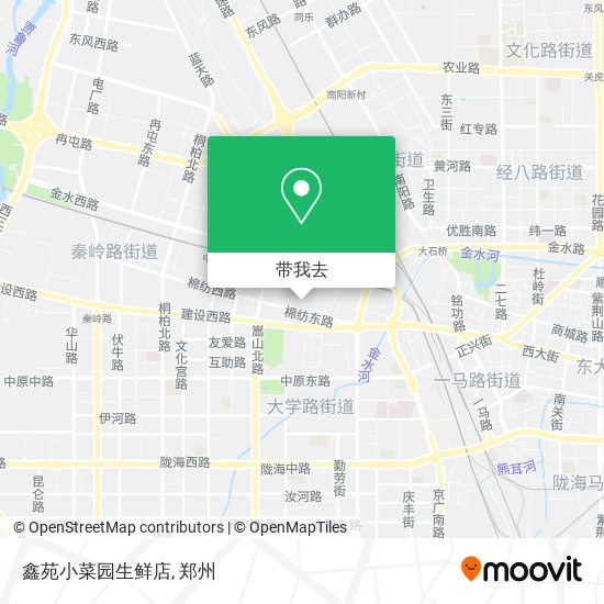 鑫苑小菜园生鲜店地图