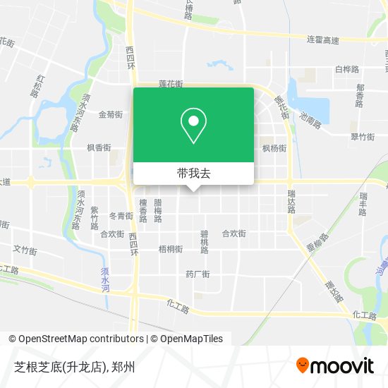 芝根芝底(升龙店)地图