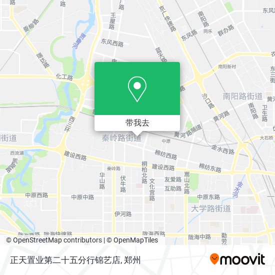 正天置业第二十五分行锦艺店地图