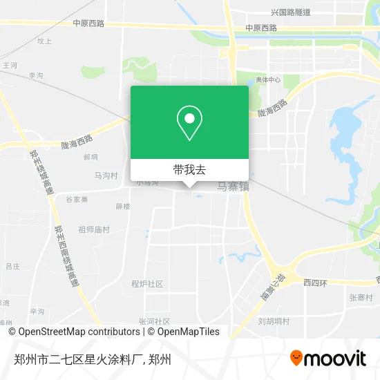 郑州市二七区星火涂料厂地图