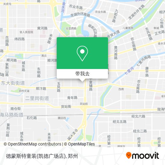 德蒙斯特童装(凯德广场店)地图