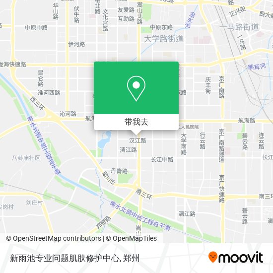 新雨池专业问题肌肤修护中心地图