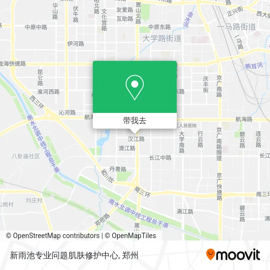 新雨池专业问题肌肤修护中心地图