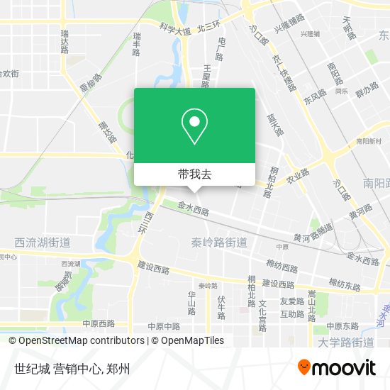 世纪城 营销中心地图