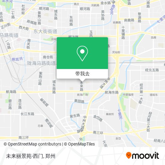 未来丽景苑-西门地图