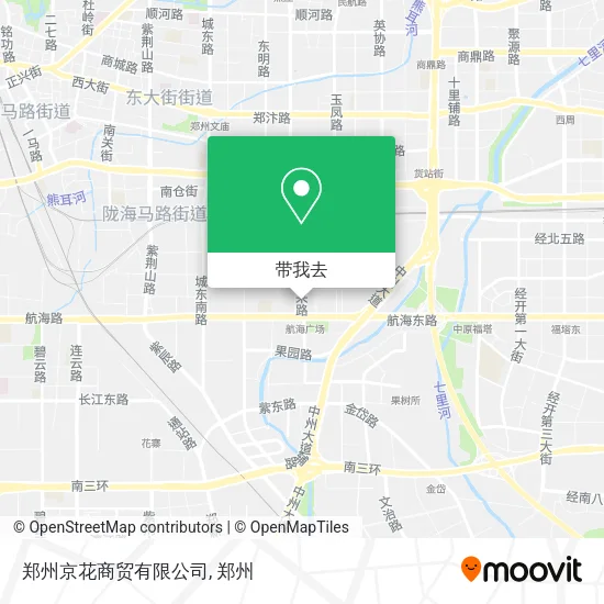 郑州京花商贸有限公司地图