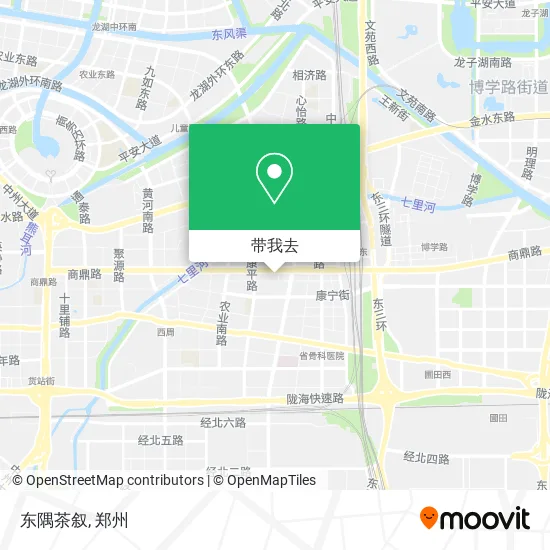 东隅茶叙地图