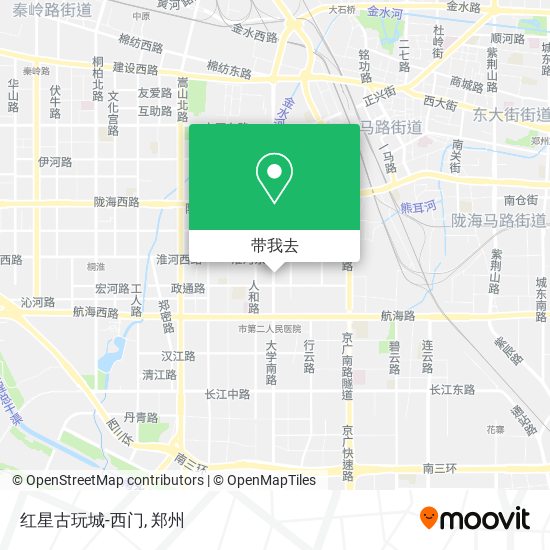 红星古玩城-西门地图