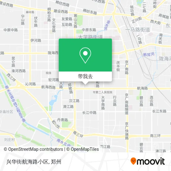 兴华街航海路小区地图
