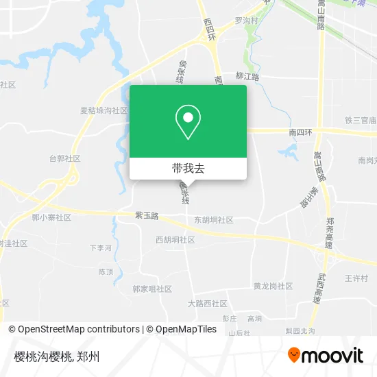 樱桃沟樱桃地图