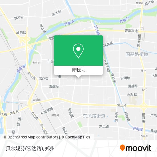 贝尔妮芬(宏达路)地图