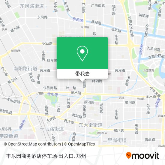 丰乐园商务酒店停车场-出入口地图