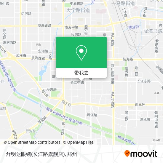 舒明达眼镜(长江路旗舰店)地图