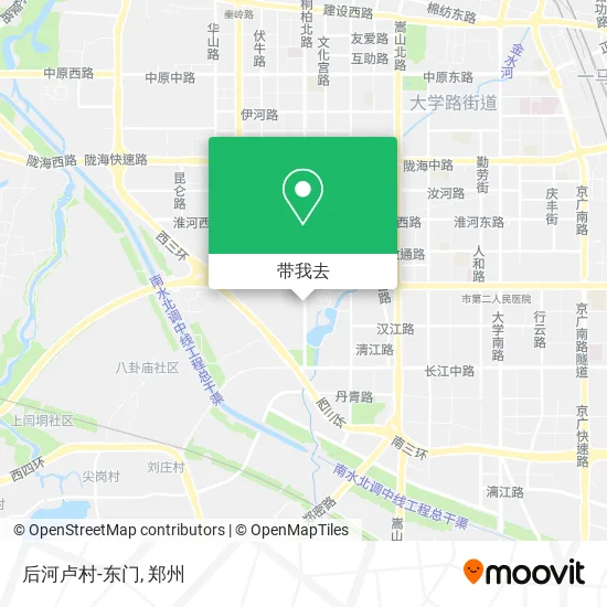 后河卢村-东门地图