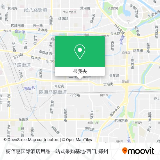 橱佰惠国际酒店用品一站式采购基地-西门地图