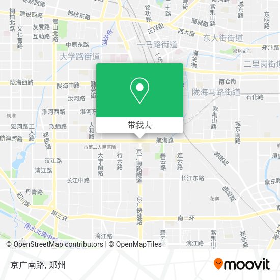 京广南路地图