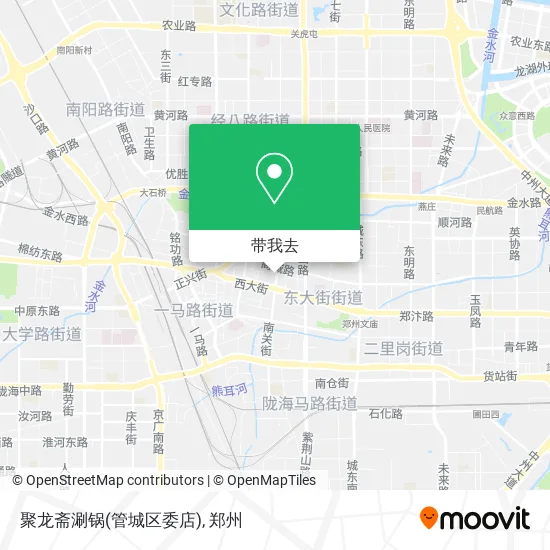 聚龙斋涮锅(管城区委店)地图