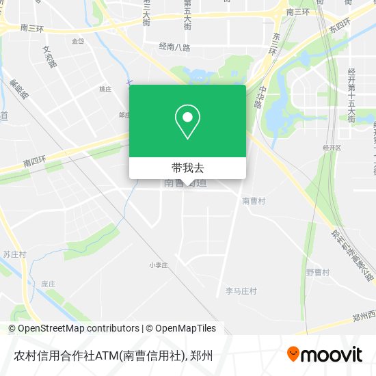 农村信用合作社ATM(南曹信用社)地图