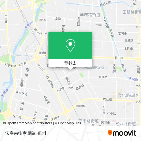 宋寨南街家属院地图