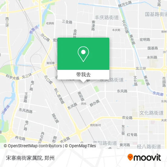 宋寨南街家属院地图