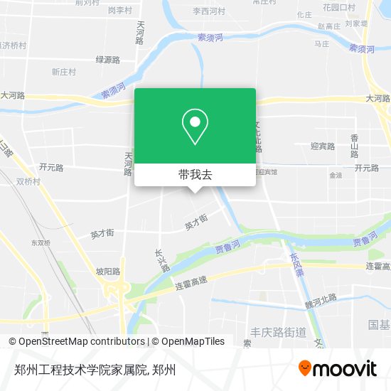 郑州工程技术学院家属院地图