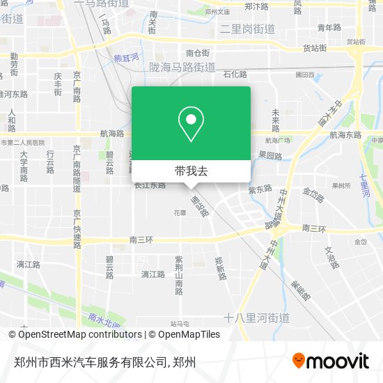 郑州市西米汽车服务有限公司地图