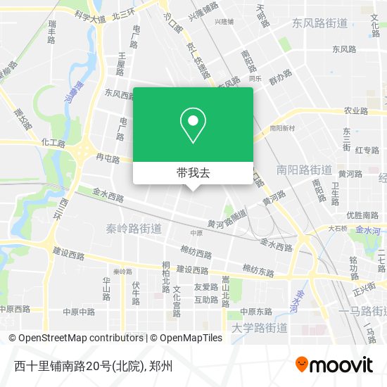 西十里铺南路20号(北院)地图