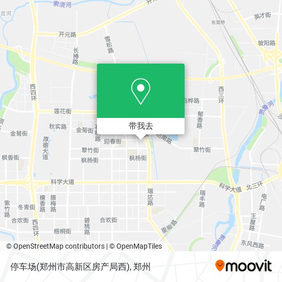 停车场(郑州市高新区房产局西)地图