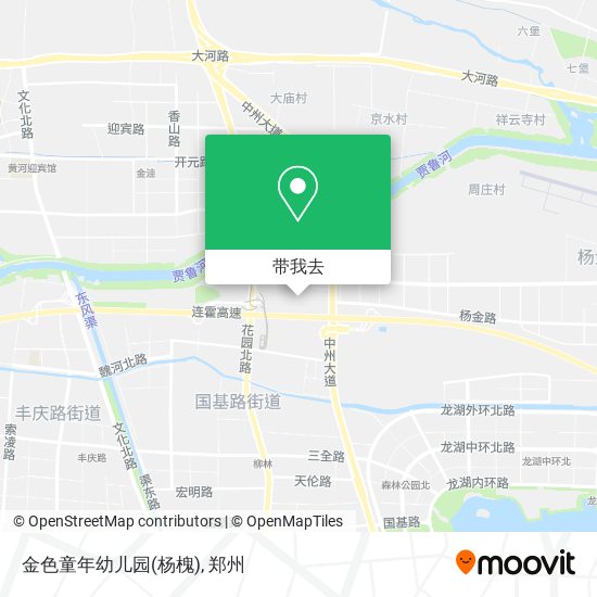 金色童年幼儿园(杨槐)地图