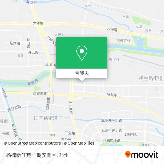 杨槐新佳苑一期安置区地图